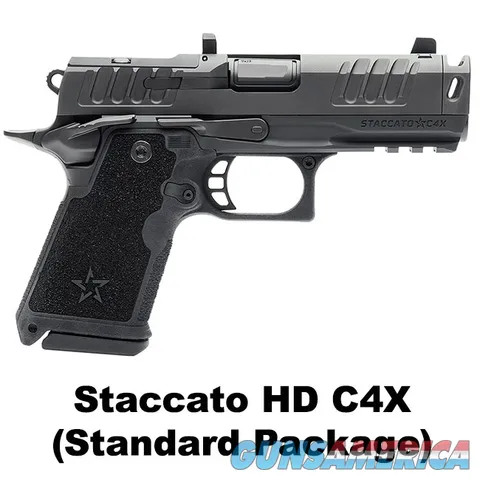Staccato HD C4X 9mm Standard Package Pis...