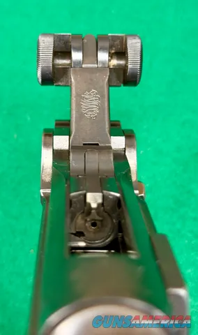 1906 DWM American Eagle Luger – All Matching #s – Grip Safety – Original Wood-Base Mag SN 46586 – VG / Fine Bore