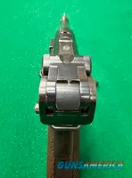 1906 DWM American Eagle Luger – All Matching #s – Grip Safety – Original Wood-Base Mag SN 46586 – VG / Fine Bore