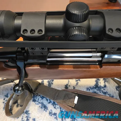 Bolt-Action Rifle w/ Swarovski Scope, Rings and Sling