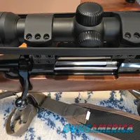 Bolt-Action Rifle w/ Swarovski Scope, Rings and Sling