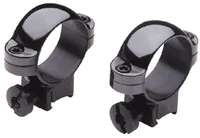 Burris Rimfire Dlx Rings 1" Med Black Steel