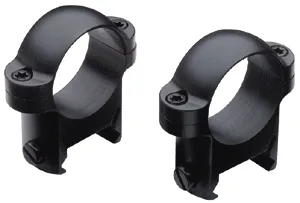 Burris ZEE RINGS 1'' LOW STEEL RINGS GLOSS BLACK