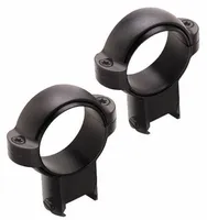 Burris ZEE RINGS 1'' HIGH STEEL RINGS GLOSS BLACK