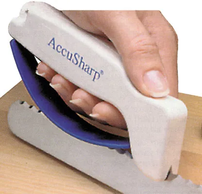 Accusharp White Knife and Tool Sharpener...