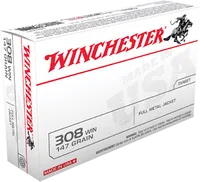 Winchester Repeating Arms USA 308 WIN 147gr FMJ 20/bx