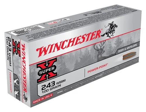 Winchester Ammo X243WSS Power-Point 243W...