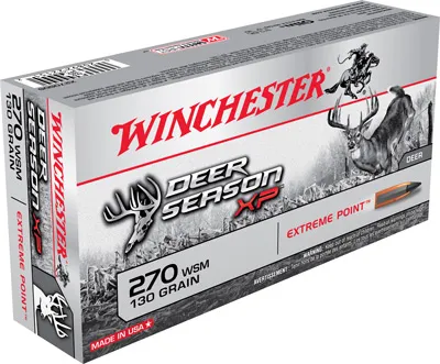 Winchester Repeating Arms DeerSeasonXP 270 WSM 130gr 20/bx