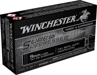 Winchester Repeating Arms Super Suppressed 9mm 147gr FMJE 50/bx