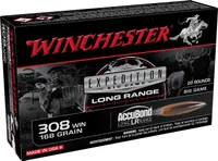 Winchester Repeating Arms Exped BG LngRng 308 Win 168gr Accu 20/bx