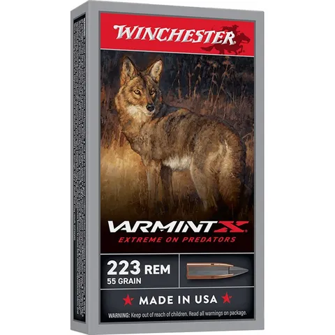 WINCHESTER VARMINT-XP 223REM 55GR EXTREM...