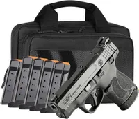 Smith & Wesson M&P Shield Plus OR Night Sights 9mm 3.1in 13+1 / 10+1 Matte Black Pistol - Carry On Bundle