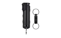 Sabre Pepper Gel Quick Release Keychain Black