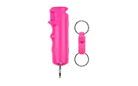 Sabre Pepper Gel Quick Release Keychain Pink