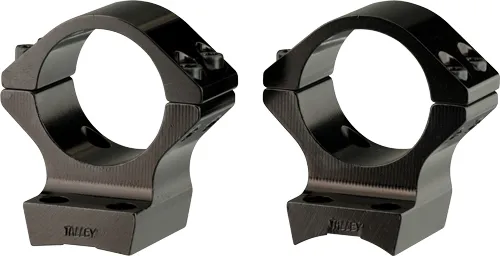 BG X-LOCK MOUNTS 30MM LOW 2-PC BLACK MAT...