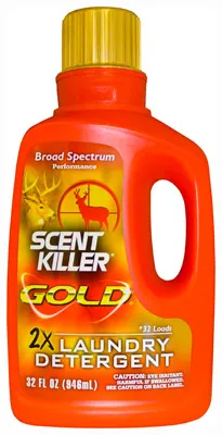 WRC CLOTHING WASH SCENT KILLER GOLD 32FL...