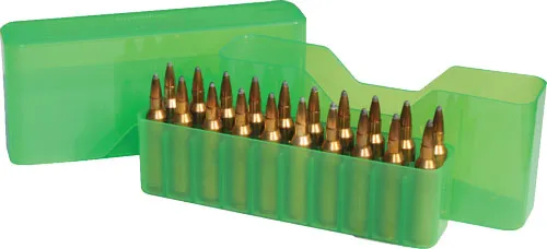 MTM AMMO BOX LARGE RIFLE 20 ROUNDS SLIP ...