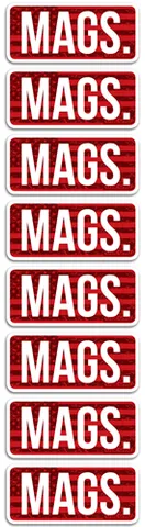 MTM AMMO CALIBER LABELS MAGS 8-PACK
