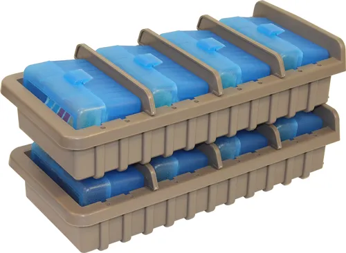 MTM AMMO RACK W/ 4 RS50 50RND FLIP TOP B...