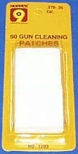 Hoppes Cleaning Patch No.3 270-35 50Ct