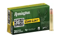 Remington Ammo 360 Buckhammer 200GR Core-Lokt SP 20/Bx