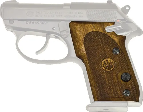BERETTA 3032 TOMCAT GRIPS WOOD WALNUT CH...
