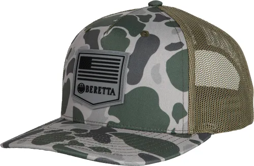 BERETTA CAP PM TRUCKER R 112 RUBBER PATC...