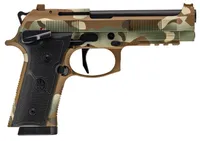 Beretta 92XI SAO Multicam Cerakote 9x19mm 4.7in 18rd Pistol