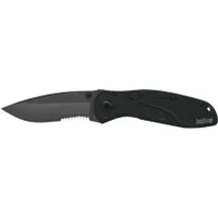 Kershaw Kershaw Blur Serrated Knife Black/Black
