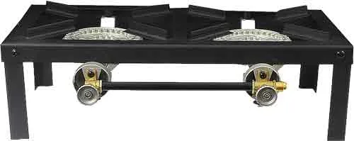 MR. HEATER 2 BURNER ANGLE IRON STOVE