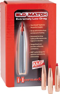 Hornady ELD MATCH 6.5MM (0.264'') 140GR ...