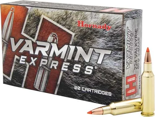 Hornady Varmint Exp 224 Val 60 Gr VMax 2...