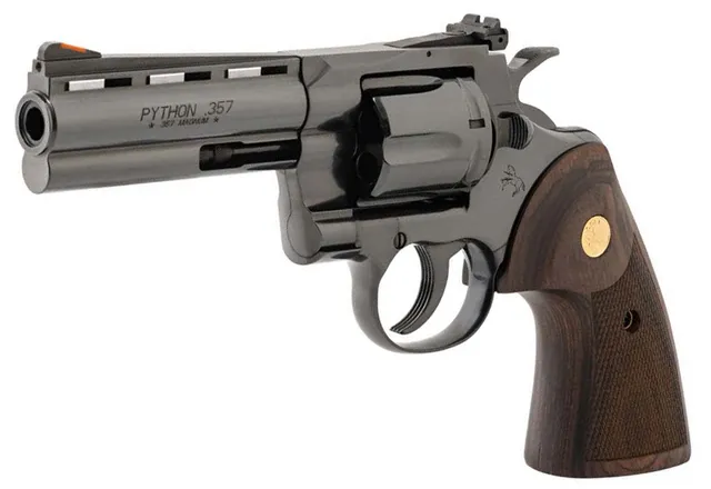 Colt Python 4.25in .357 Magnum 6rd Carbon Steel Blued Revolver