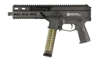 Grand Power Stribog SP45A3 .45 ACP Semi-Auto Pistol - Black | 8" Threaded Barrel | 3x 20rd Mags