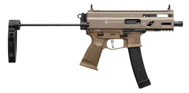 Grand Power Stribog SP9A3S Pistol - FDE|...