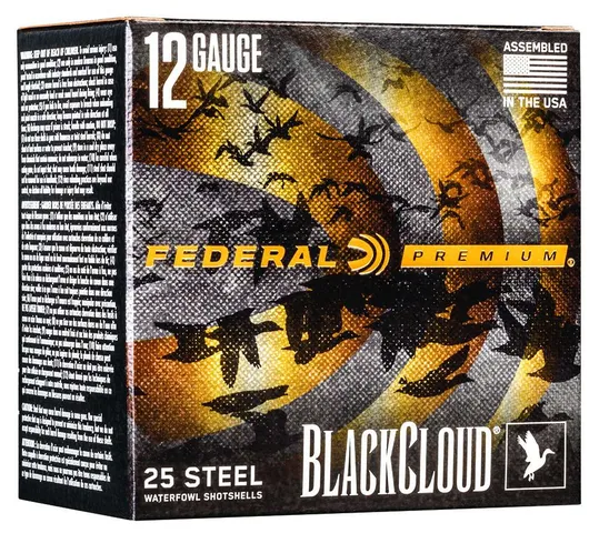 Federal 12GA 3" 1-1/4OZ 3 BLACK CLOUD 25RD