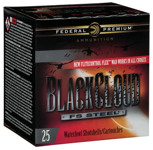 Federal 12GA 3" 1-1/8OZ 4 HV BLACK CLOUD...