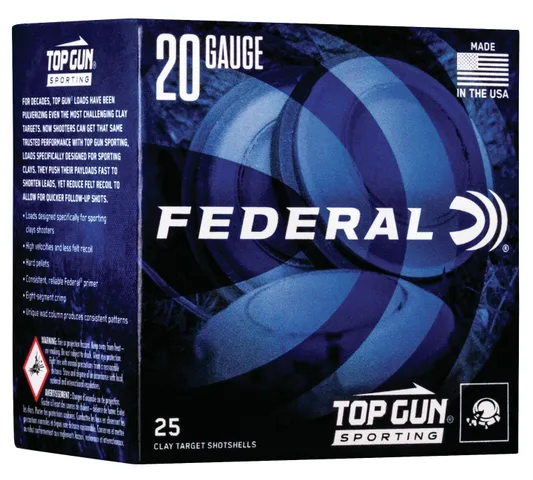 Federal FED 20GA 2 3/4" 7/8OZ 1250 7.5