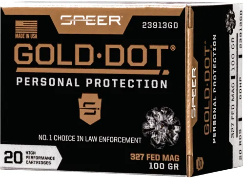 Speer Gold Dot 327FED 100Gr GDHP 20 Ct
