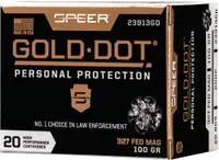 Speer Gold Dot 327FED 100Gr GDHP 20 Ct