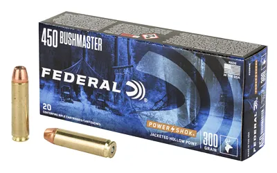 Federal 450 Bushmaster 300gr Power-Shok ...