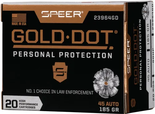 Speer SPEER 23964GD 45 185 GDHP 20