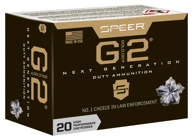 Speer Gold Dot 40S&W 180Gr Gold Dot G2 2...