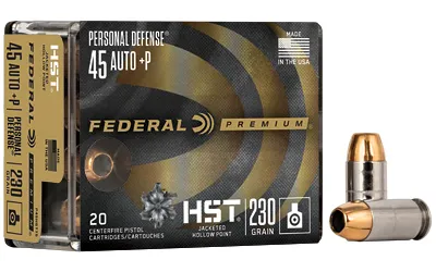 Federal FED 45ACP 230GR HST JHP 20