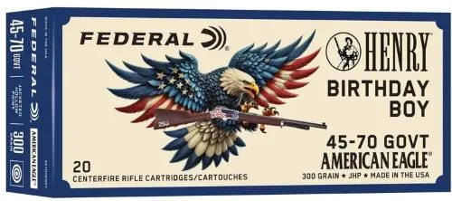 FED  45-70 GOVT 300 GRAIN JSP HENRY BIRT...