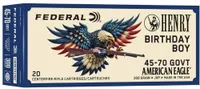 FED  45-70 GOVT 300 GRAIN JSP HENRY BIRTHDAY BOY EDITION  20 4570HENRY