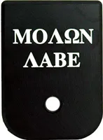 CRUXORD MAGAZINE BASE PLATE MOLON LABE FITS MOST GLOCKS