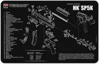 TekMat TEKMAT PISTOL MAT H&K SP5K