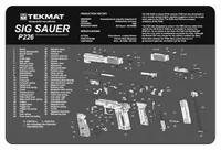 TekMat TEKMAT PISTOL MAT SIG P226 BLK