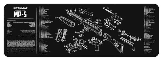 TEKMAT ARMORERS BENCH MAT 12"X36" HECKLE...